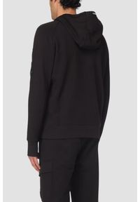C.P. Company - C.P. COMPANY Czarna męska bluza Hooded Open, Rozmiar M. Kolor: czarny #2