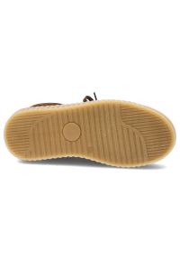 Brązowe Półbuty Hee Wsuwane Obuwie Damskie. Zapięcie: bez zapięcia. Kolor: brązowy. Materiał: welur, jeans, guma. Szerokość cholewki: normalna. Styl: boho, klasyczny, elegancki #3