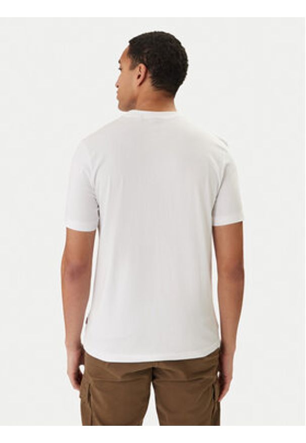 BOSS T-Shirt Imprint 50556007 Biały Regular Fit. Kolor: biały. Materiał: bawełna