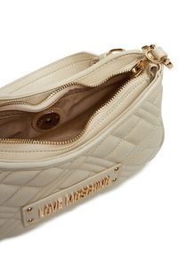 Love Moschino - LOVE MOSCHINO Torebka JC4152PP1MLA0110 Écru. Materiał: skórzane
