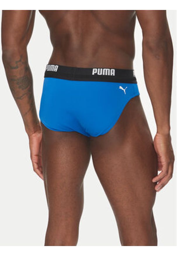 Puma Kąpielówki 907655 Niebieski. Kolor: niebieski. Materiał: syntetyk