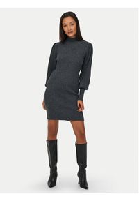 only - ONLY Sukienka dzianinowa Katia 15232502 Szary Comfort Fit. Kolor: szary. Materiał: syntetyk