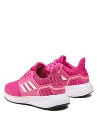 Adidas - adidas Buty Eq19 Run W HP2402 Różowy. Kolor: różowy. Materiał: materiał. Sport: bieganie