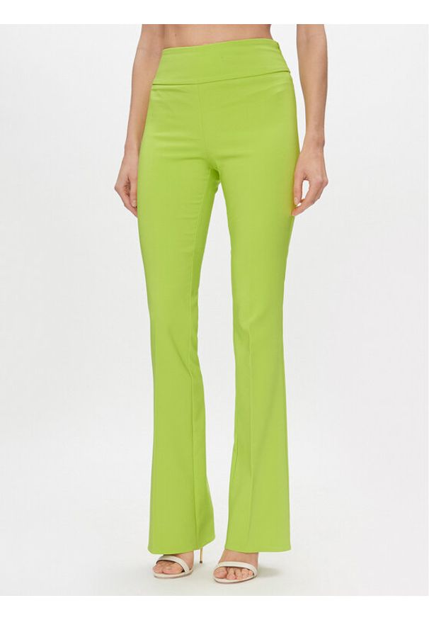 Rinascimento Spodnie materiałowe CFC0117682003 Zielony Regular Fit. Kolor: zielony. Materiał: syntetyk