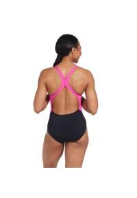 ZOGGS - Zoggs Eaton Flyback Swimsuit – Czarny/Magenta – Rozmiar 40. Kolor: czarny