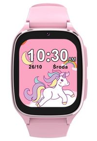 KIANO - Kiano Watch Princess Różowy. Rodzaj zegarka: smartwatch. Kolor: różowy. Styl: młodzieżowy, retro #8