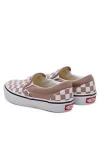 Vans Tenisówki Classic Slip-On VN000D6YE2V1 Beżowy. Zapięcie: bez zapięcia. Kolor: beżowy. Materiał: materiał