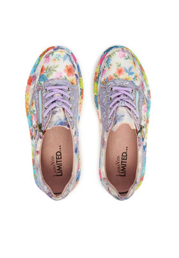 Laura Vita Sneakersy Sodao 51 Fioletowy. Kolor: fioletowy. Materiał: skóra