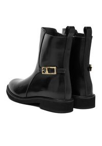 Patrizia Pepe Botki PPJ954.24 Czarny. Kolor: czarny. Materiał: skóra #7
