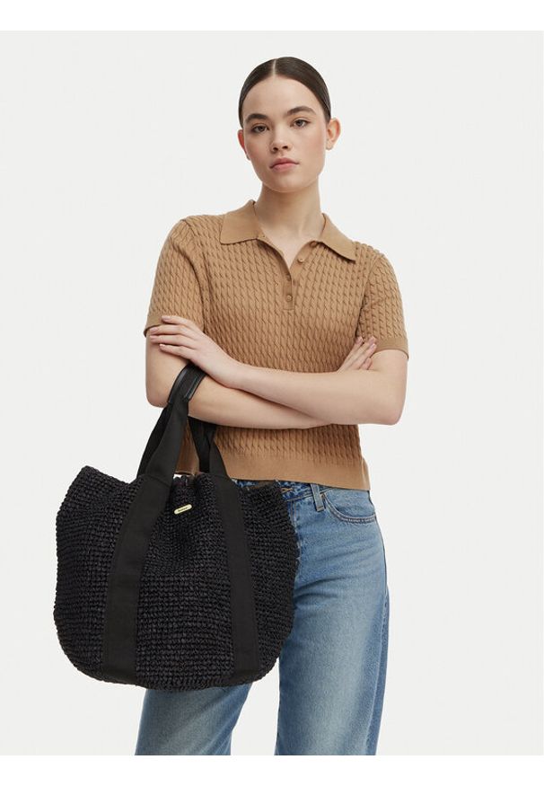 Barbour Torebka Lily Beach LBA0467BK11 Czarny. Kolor: czarny