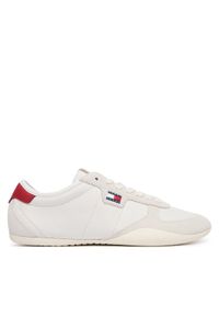 Tommy Jeans Sneakersy Tj Ballet Sneaker EN0EN03059 Beżowy jasny. Kolor: beżowy. Materiał: skóra, zamsz #1