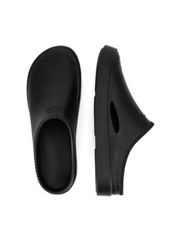 Hunter Klapki UFF1102EVA-BLK-M Czarny. Kolor: czarny. Materiał: kauczuk