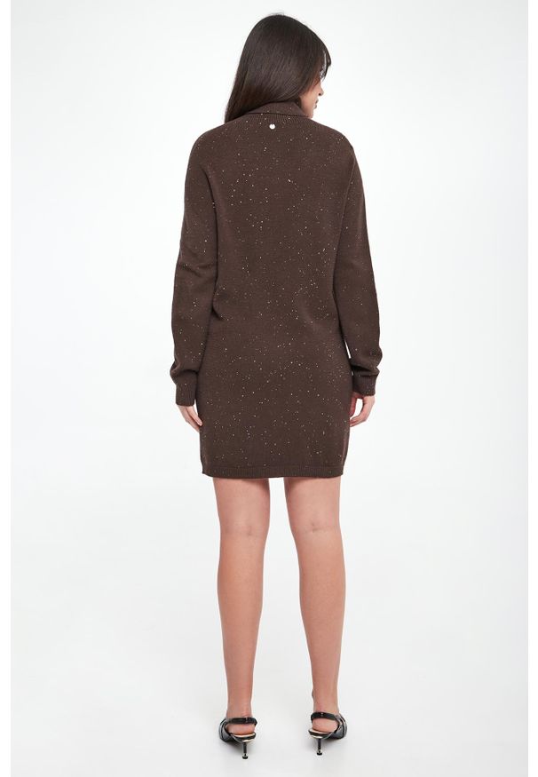 Liu Jo - Sukienka damska z golfem LIU JO. Typ kołnierza: golf