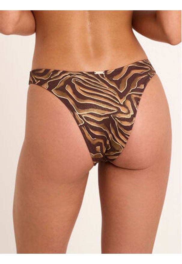 SELMARK - Selmark Dół od bikini BN704 Brązowy. Kolor: brązowy