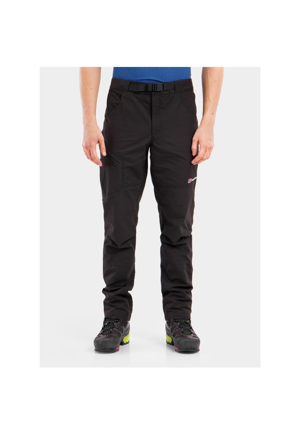 Spodnie turystyczne męskie Berghaus Vapourlight Fast Hike Pant. Kolor: czarny. Sport: turystyka piesza