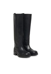 Steve Madden Kozaki Banner SM11003092 Czarny. Kolor: czarny. Materiał: skóra #2