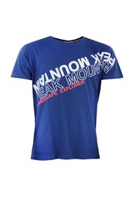 PEAK MOUNTAIN - T-shirt Peak Mountain Cyclone. Kolor: niebieski #1