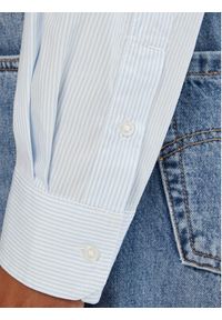 Tommy Jeans Koszula DW0DW21400 Błękitny Relaxed Fit. Kolor: niebieski. Materiał: bawełna #5