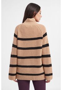 Custommade - Sweter wełniany Talna Stripes CUSTOMMADE. Materiał: wełna. Długość rękawa: długi rękaw. Długość: długie. Wzór: paski #3