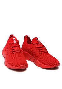 BIG STAR SHOES - Big Star Shoes Sneakersy JJ274277 Czerwony. Kolor: czerwony. Materiał: materiał #6
