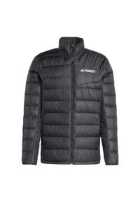 Adidas - Kurtka Terrex Multi Light Down. Kolor: czarny. Materiał: materiał, puch. Sport: turystyka piesza