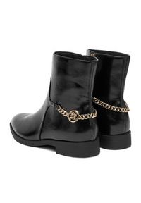 Nine West Botki CEO-RASHA-01 Czarny. Kolor: czarny. Materiał: materiał, skóra #5