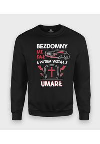 MegaKoszulki - Bluza klasyczna Rydzyk i Bezdomny. Styl: klasyczny #1