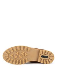 Remonte Trapery D7478-22 Brązowy. Kolor: brązowy. Materiał: nubuk, skóra #3