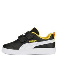 Buty do chodzenia dla dzieci Puma Courtflex V2 V PS. Kolor: czarny. Sport: turystyka piesza