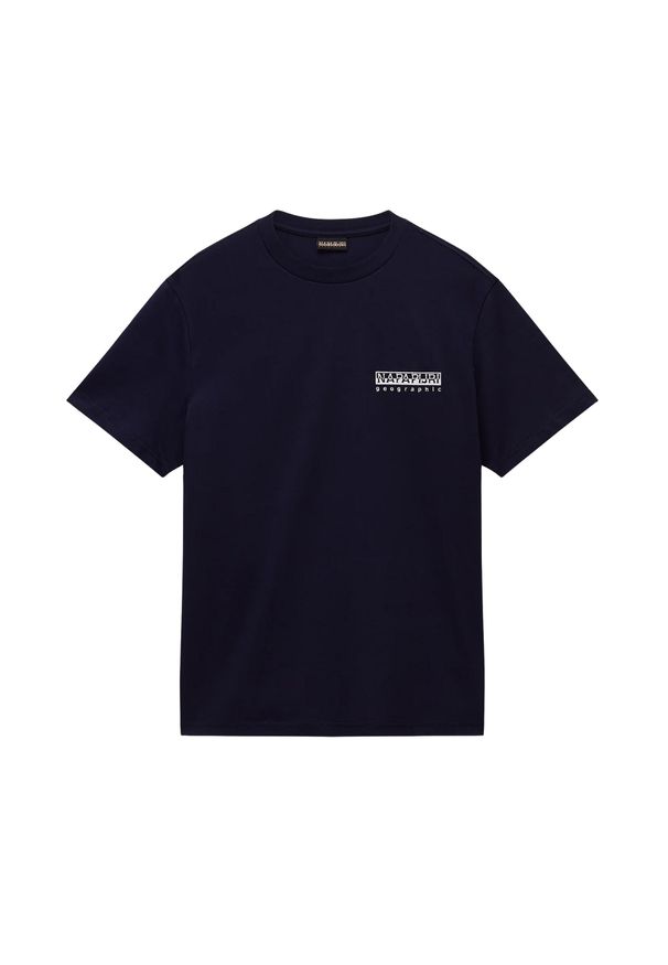Napapijri - Koszulka crop top Mężczyzna NAPAPIJRI S-VIGNONI BACK SS. Kolor: niebieski