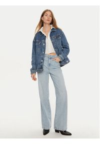 Guess Kurtka jeansowa W4YN21 D5B65 Niebieski Classic Fit. Kolor: niebieski. Materiał: bawełna #3