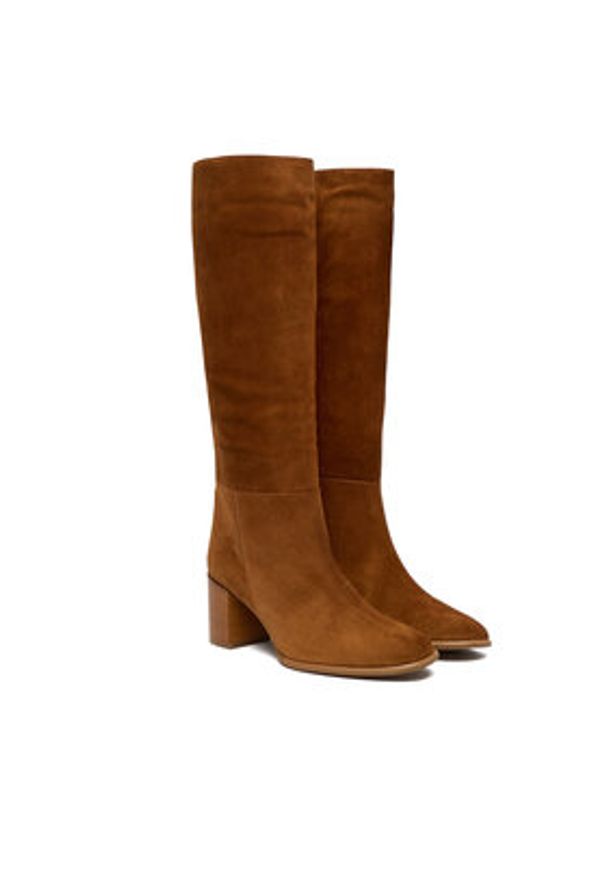 HÖGL Kozaki 0-106622-24000 Brązowy. Kolor: brązowy. Materiał: skóra, zamsz