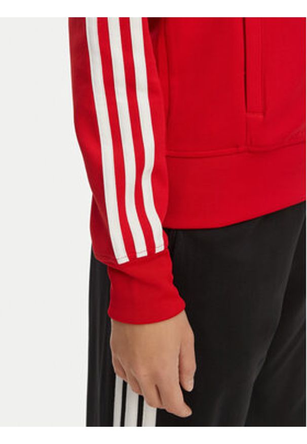 Adidas - adidas Bluza adicolor SST Classic KD3782 Czerwony Regular Fit. Kolor: czerwony. Materiał: bawełna