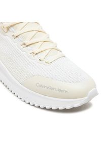 Calvin Klein Jeans Sneakersy Eva Runner Low Sock Kt In Mtr YW0YW01484 Écru. Materiał: materiał