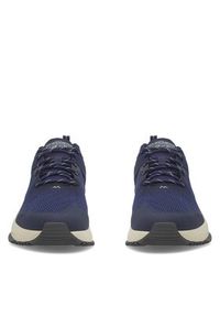 skechers - Skechers Sneakersy 237336NVY Granatowy. Kolor: niebieski. Materiał: materiał #3