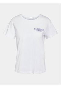 Noisy may - Noisy May T-Shirt Sun 27030257 Biały Oversize. Kolor: biały. Materiał: bawełna #3