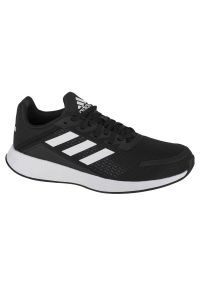 Adidas - Buty adidas Duramo Sl M GV7124 czarne. Wysokość cholewki: przed kostkę. Kolor: czarny. Materiał: syntetyk, materiał. Szerokość cholewki: normalna. Sport: fitness