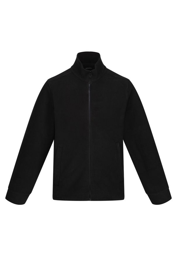 Regatta - Bluza Polarowa Męska Classic. Kolor: czarny. Materiał: polar. Sezon: zima. Styl: sportowy. Sport: turystyka piesza