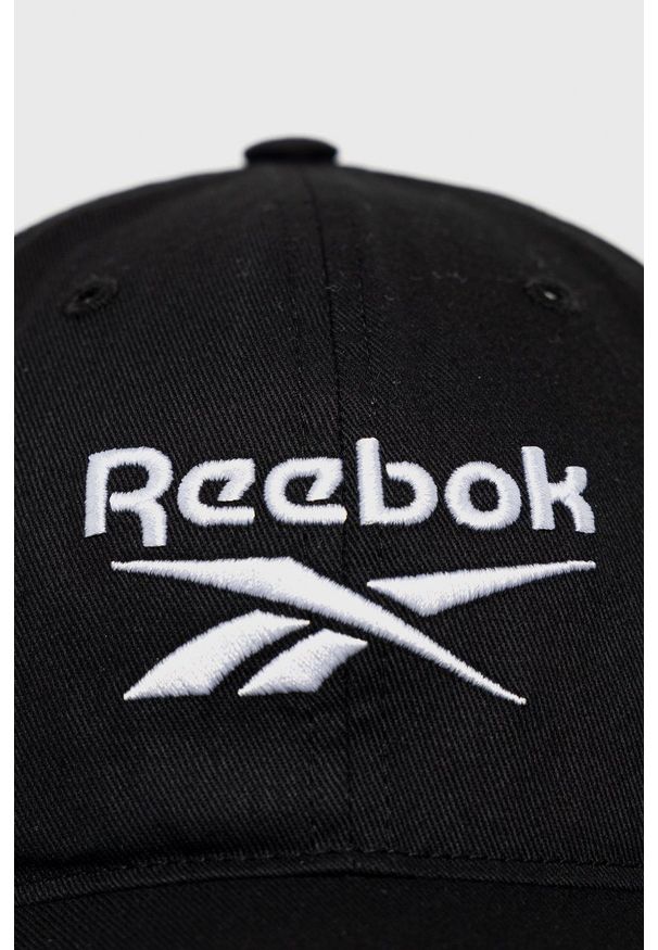 Reebok - Czapka. Kolor: czarny