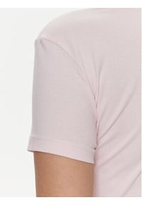 Guess T-Shirt W4RI55 J1314 Różowy Slim Fit. Kolor: różowy. Materiał: bawełna #4