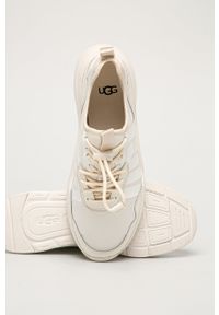 Ugg - UGG buty La Daze. Nosek buta: okrągły. Zapięcie: sznurówki. Kolor: biały. Obcas: na platformie #2