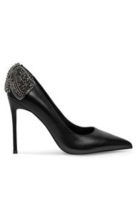 Eva Minge Szpilki OLIVIA-SLT3396-138 Czarny. Kolor: czarny. Materiał: skóra. Obcas: na szpilce