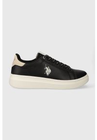 U.S. Polo Assn. sneakersy CODY kolor czarny CODY001M/CH1. Nosek buta: okrągły. Zapięcie: sznurówki. Kolor: czarny. Materiał: guma