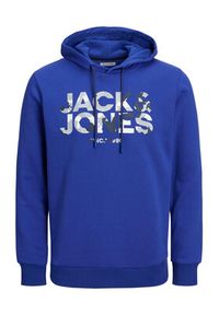 Jack & Jones - Jack&Jones Bluza James 12235338 Granatowy Regular Fit. Kolor: niebieski. Materiał: bawełna #5