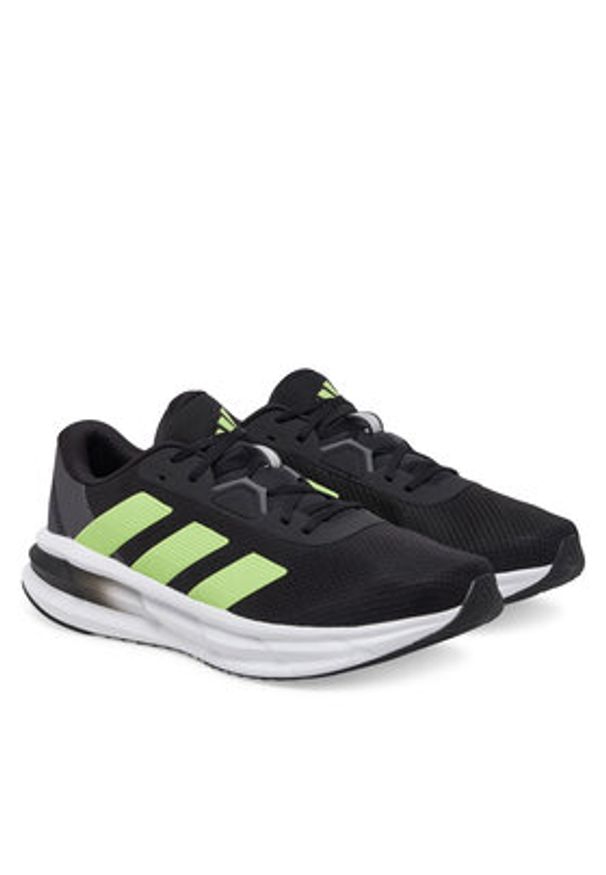 Adidas - adidas Buty do biegania Galaxy 7 JI4597 Czarny. Kolor: czarny. Materiał: materiał