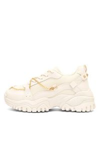 DeeZee Sneakersy TS5237-01 Beżowy. Kolor: beżowy. Materiał: materiał #4