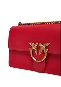 Pinko - PINKO Torebka Love One Classic Dc PE 25 PCPL 100941 A0F1 Czerwony. Kolor: czerwony. Materiał: skórzane #4
