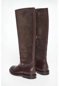 Baldinini - Kozaki damskie zamszowe BALDININI. Materiał: zamsz #4