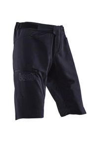 Spodenki rowerowe LEATT Shorts MTB Enduro 1.0. Kolor: czarny. Sport: kolarstwo