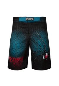 Spodenki do Grapplingu MMA BJJ K1 męskie EXTREME HOBBY WIDOW. Kolor: czarny. Materiał: poliester